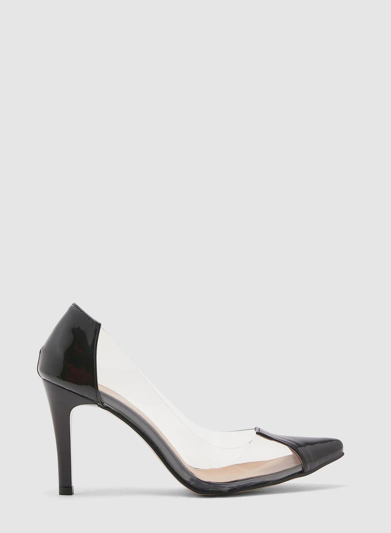 Pointed Toe Pump - Black