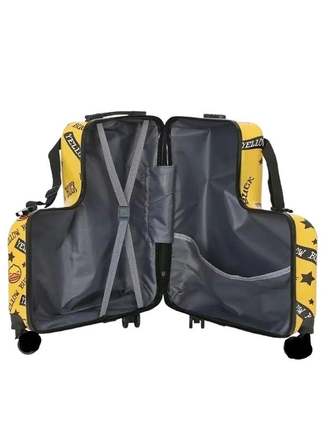 Children's luggage Buffy Duck yellow