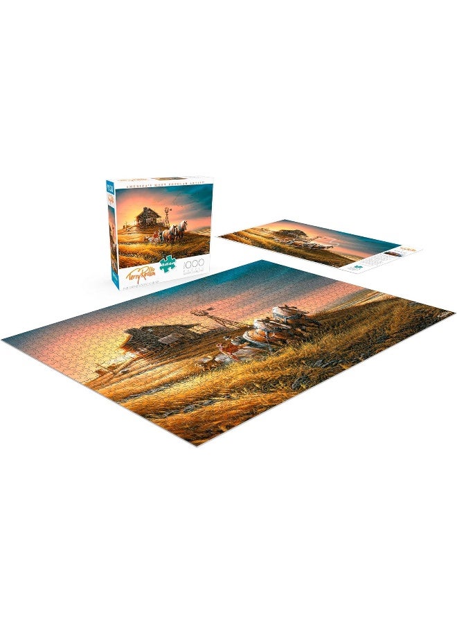 Buffalo Games - Terry Redlin - for Amber Waves of Grain - 1000 Piece Jigsaw Puzzle