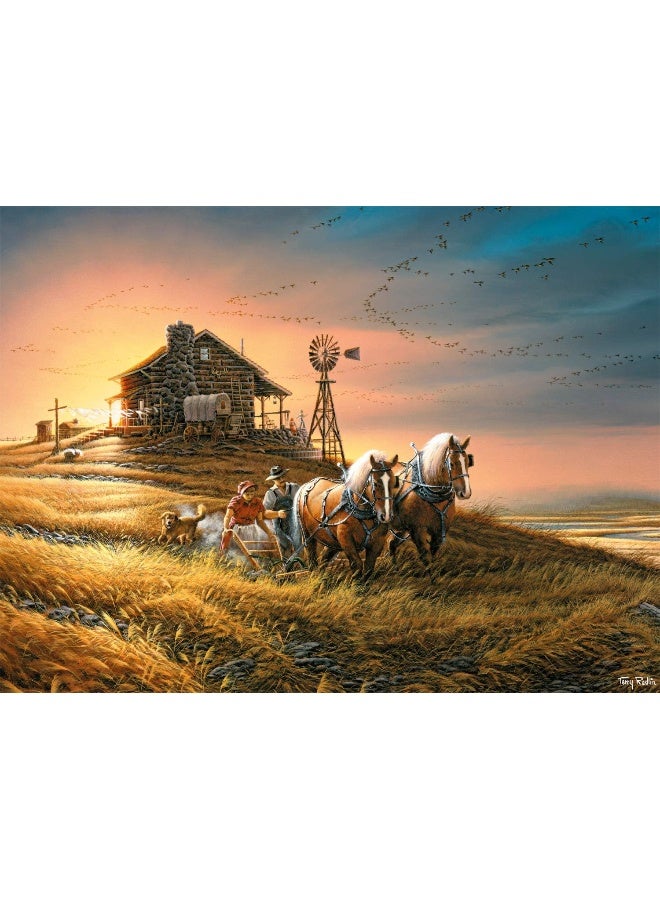 Buffalo Games - Terry Redlin - for Amber Waves of Grain - 1000 Piece Jigsaw Puzzle