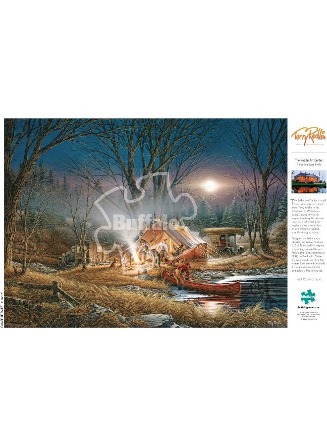 Buffalo Games - Terry Redlin - Campfire Tales - 1000 Piece Jigsaw Puzzle