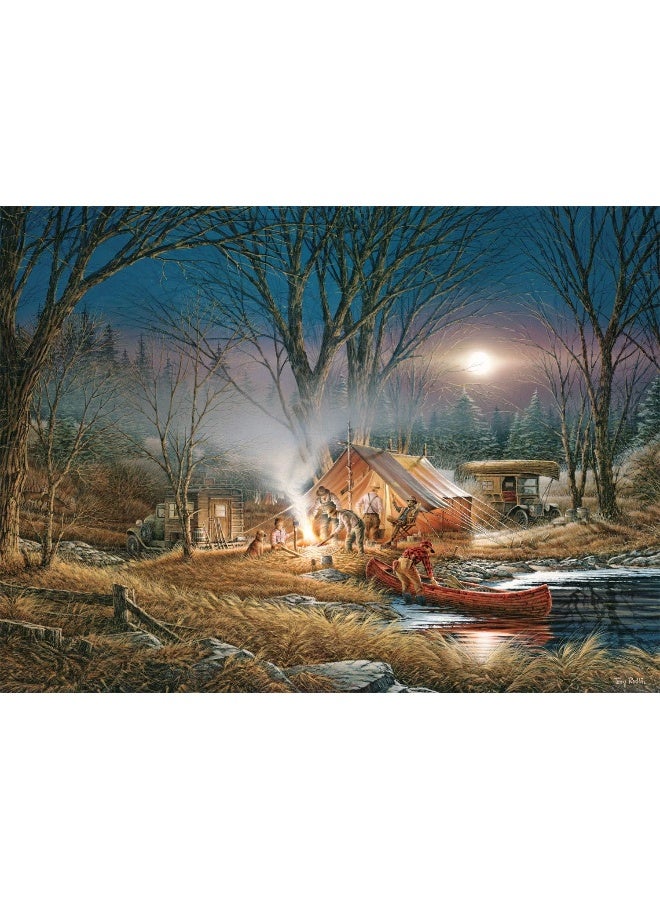 Buffalo Games - Terry Redlin - Campfire Tales - 1000 Piece Jigsaw Puzzle