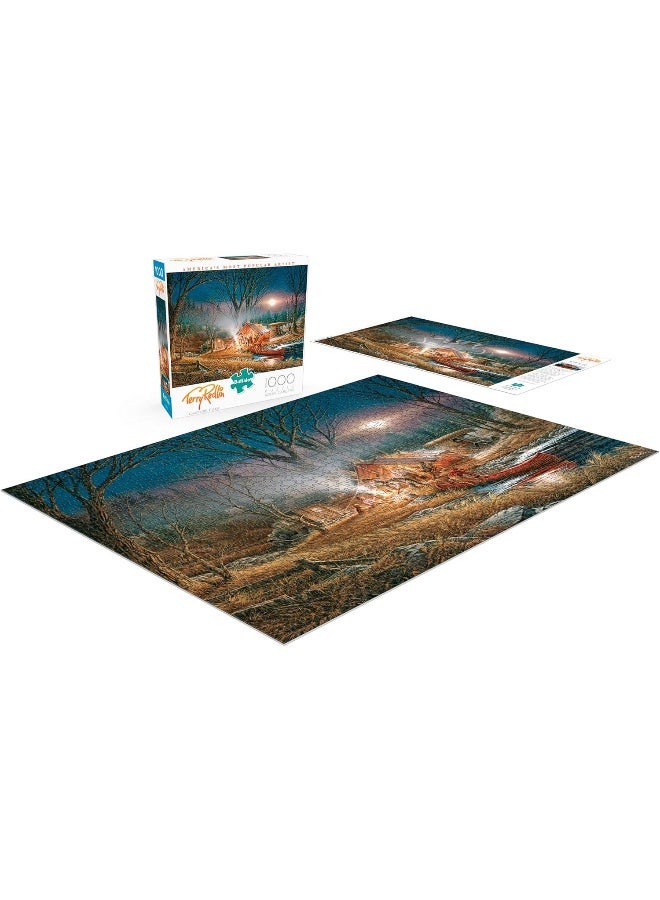 Buffalo Games - Terry Redlin - Campfire Tales - 1000 Piece Jigsaw Puzzle