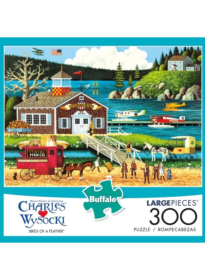 Buffalo Games Charles Wysocki Birds of a Feather Jigsaw Puzzle (300)