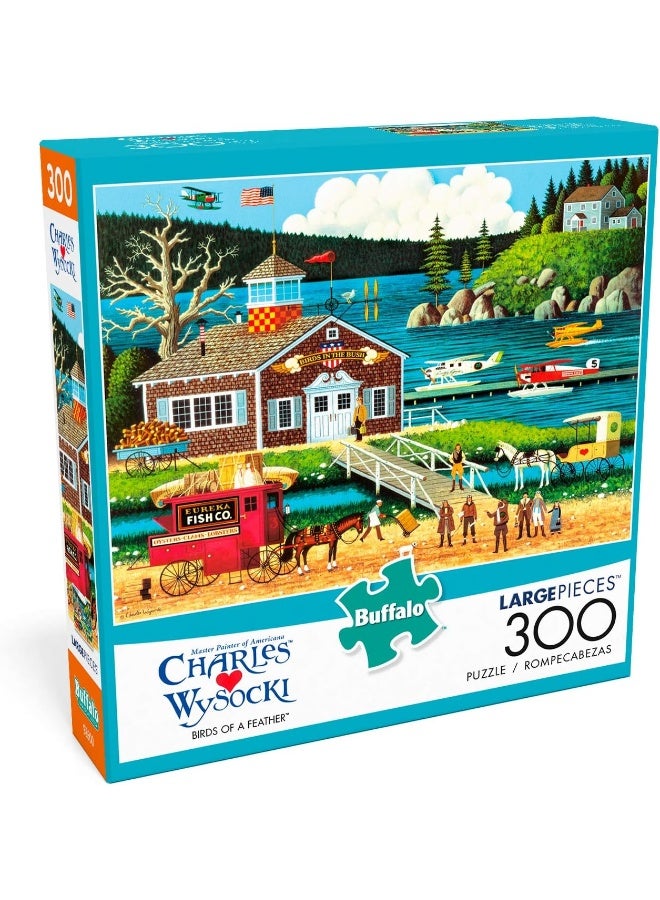 Buffalo Games Charles Wysocki Birds of a Feather Jigsaw Puzzle (300)