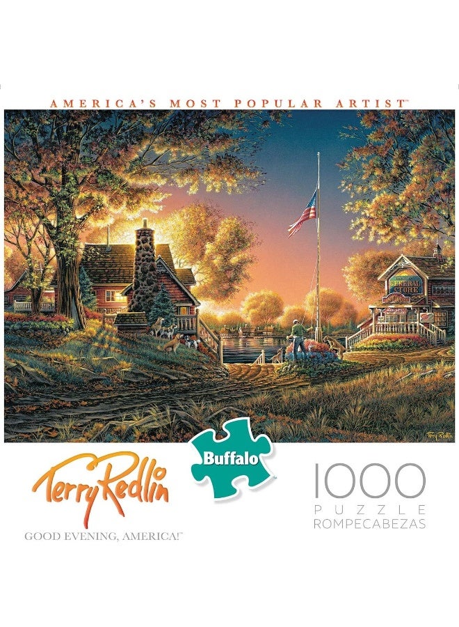 Buffalo Games - Terry Redlin - Good Evening, America! - 1000 Piece Jigsaw Puzzle