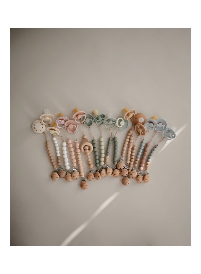 Pacifier Clips Halo Stone