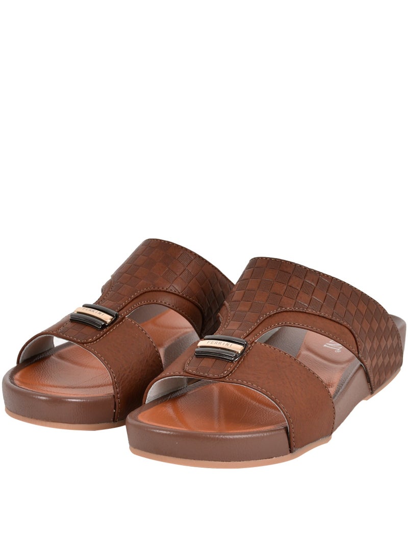 Kids Ferrini buckle embellishment Arabic Sandals