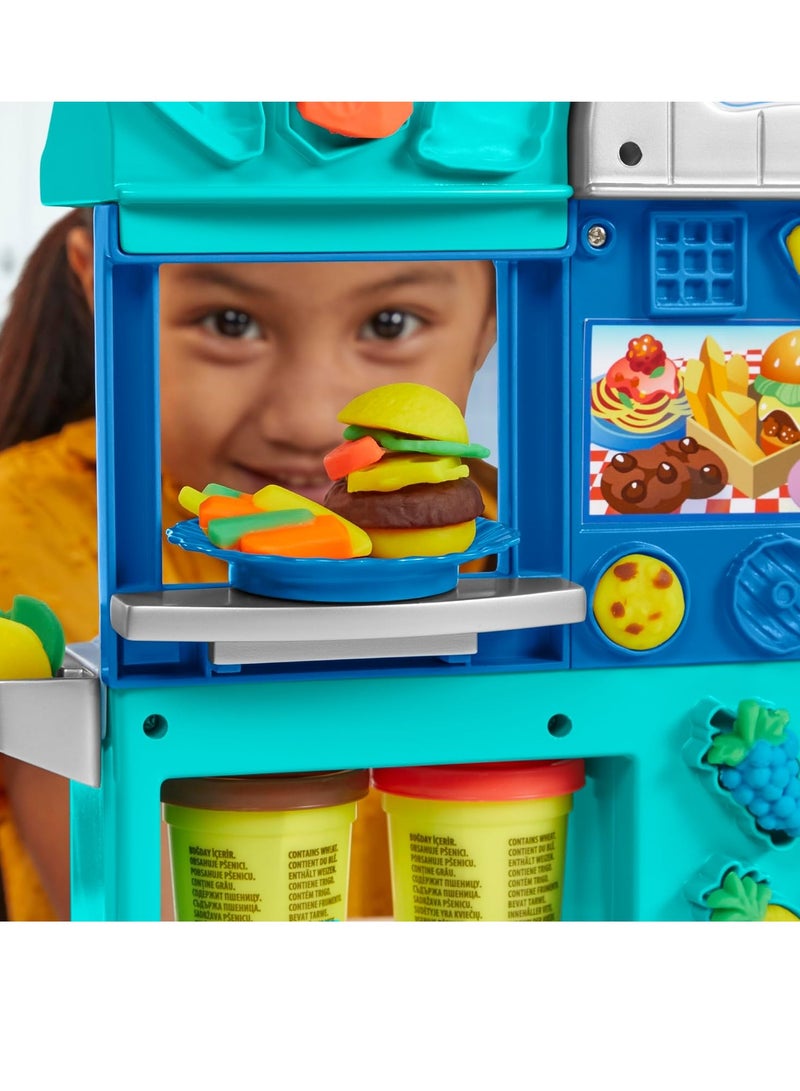 Play-Doh Kitchen Creations Busy Chef's Restaurant Playset