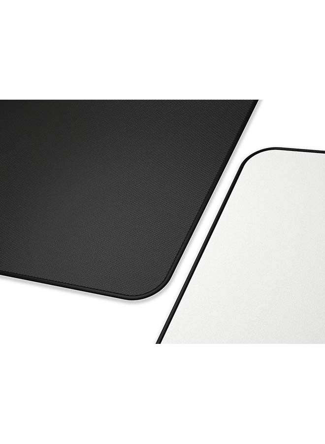 Glorious Large Extended Gaming Mouse Pad/Mat - Long White Cloth Mousepad, Stitched Edges | 36X11 (GW-E)