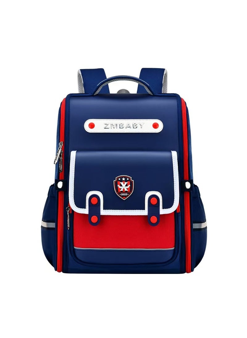 Student backpack, boys' and girls' backpack, children's elementary school backpack