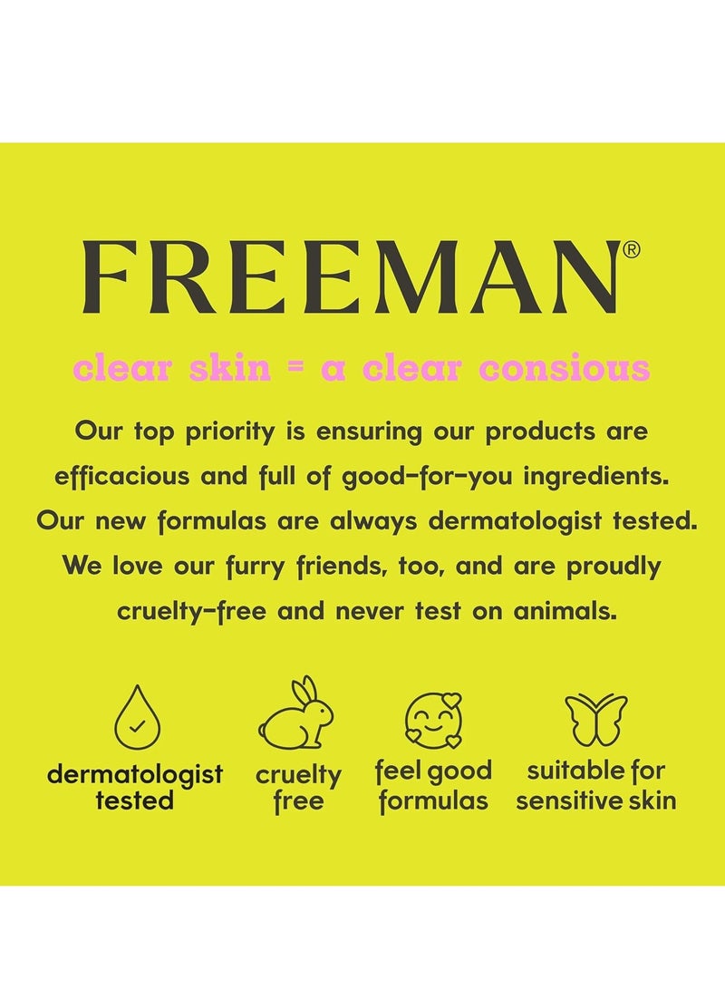 Freeman Renewing Cucumber Peel-Off Gel Facial Mask, Face Mask Refreshes Skin, Aloe Soothes & Moisturizes, Get Rejuvenated Skin, For Normal & Combination Skin, 6 fl. oz./175 mL Tube, 1 Count