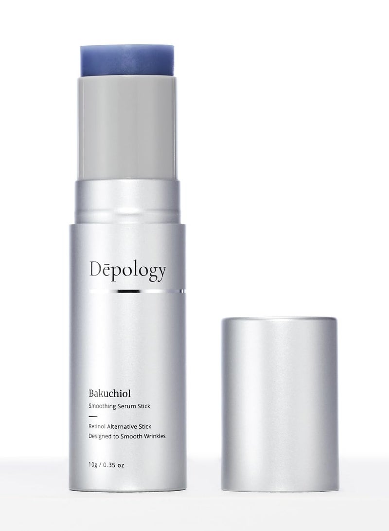 Depology Bakuchiol Smoothing Serum Stick | Hydrating Serum Stick for Wrinkles & Fine Lines | Facial Balm Moisturizer | Korea Beauty & Personal Care