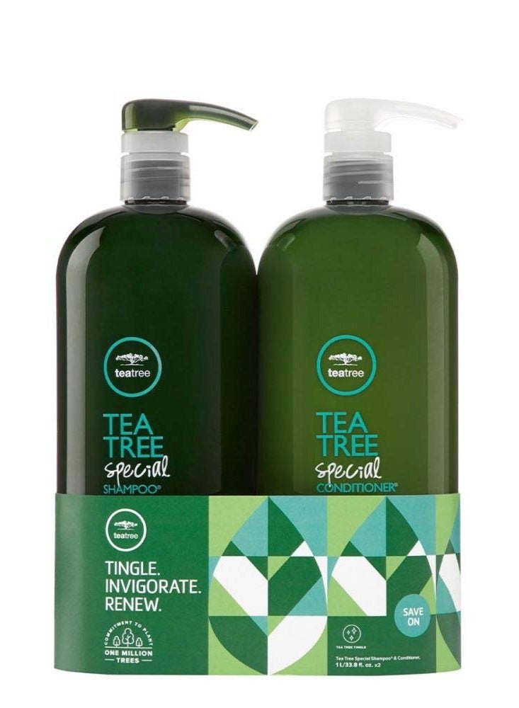 Tea Tree Tingle Special Liter Duo Set