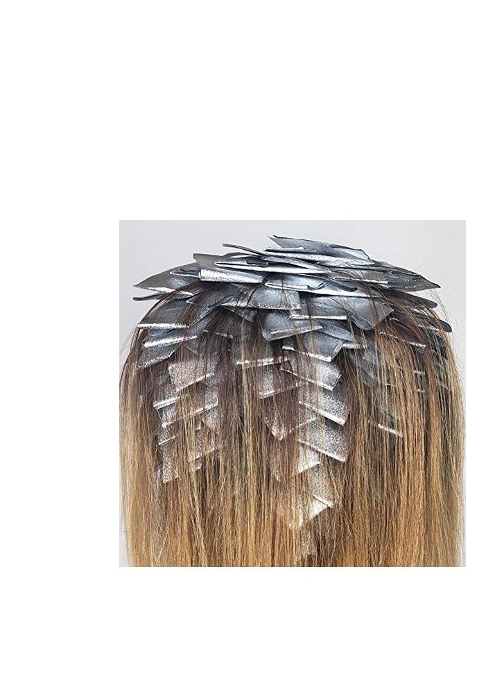 Framar Star Struck Silver Pop Up Hair Foil, Aluminum Foil Sheet, Hair Foils For Highlighting - 500 Foil Sheets