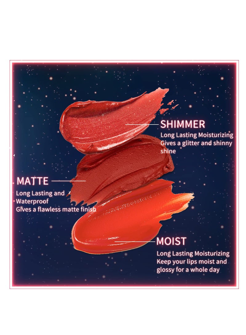 Catkin Semi-Matte Lipstick Hydrating High Impact Color Infused with Vitamin E and Avocado Oil Smooth Soft Texture Long Lasting Matte Finish 155