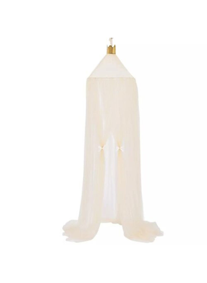 Lovely Baby Bed Canopy Curtain Hanging Mosquito Net- With Stars