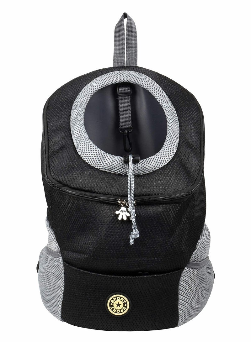 Pet Carrier Backpack for Dogs & Cats, Breathable Double Shoulder Dog Pet Bags Backpack