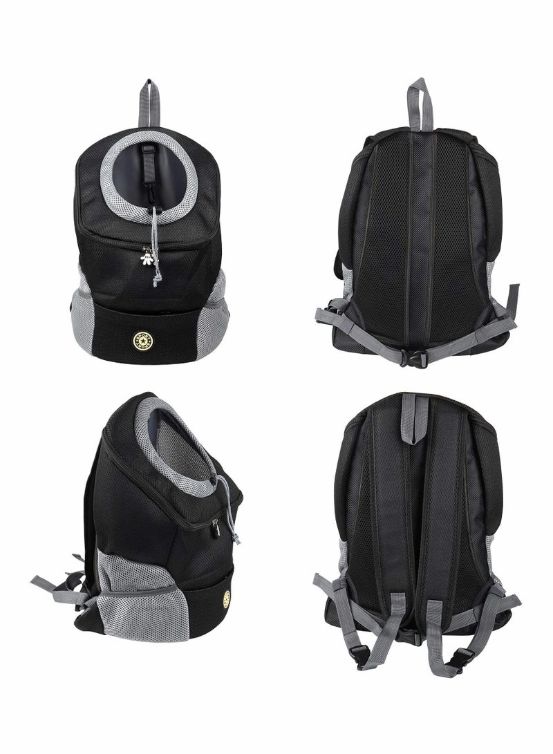 Pet Carrier Backpack for Dogs & Cats, Breathable Double Shoulder Dog Pet Bags Backpack