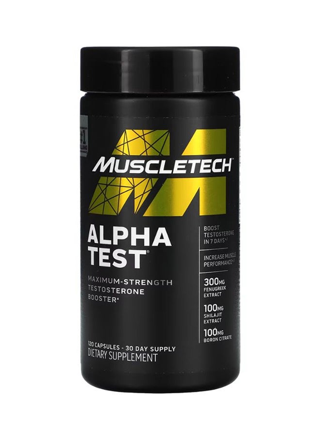 MuscleTech Alpha Test 120ct US (RB)