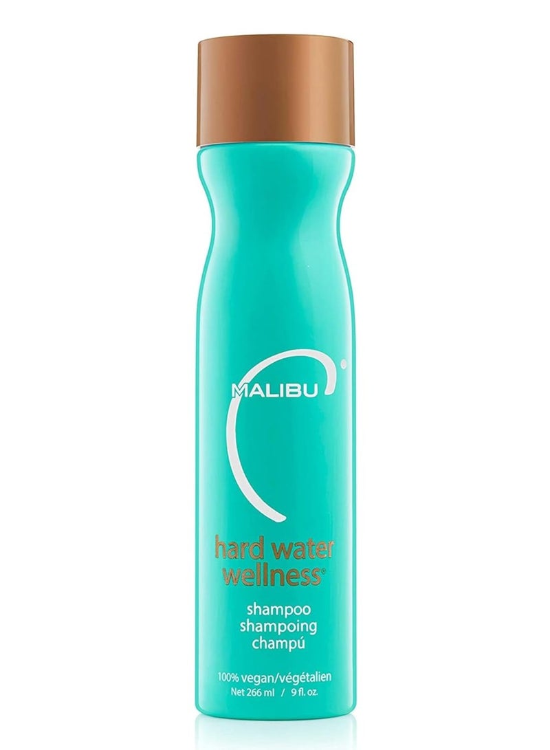 Malibu C Hard Water Wellness Shampoo - Hydrating Sulfate-Free Shampoo for Hair Vibrancy - Protects Hair from Hard Water Elements + Removes Build Up