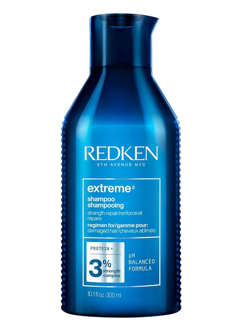 Redken Extreme Shampoo | Prevents Hair Breakage & Repair for Damaged Hair | Strengthen and Fortify Hair | Infused With Proteins | For Weak, Brittle Hair