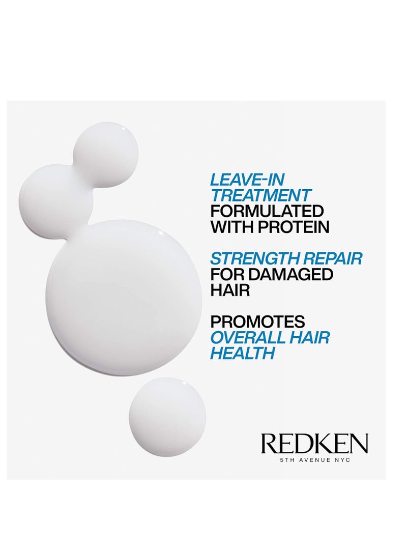 REDKEN Anti-Breakage Leave-In Treatment, Conditioner For Dry, Damaged Hair, Fortifies and Helps Reduce Breakage, Infused With Proteins, Extreme Anti-Snap, 250 ml