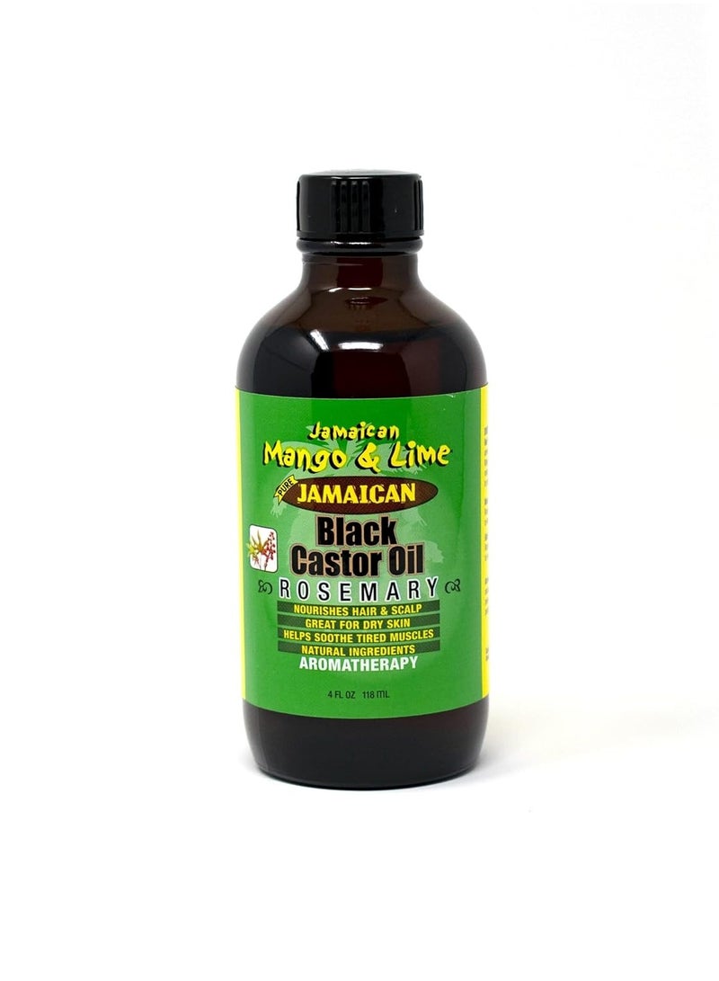 Jamaican Mango & Lime Black Castor Oil, 4 Fl Oz
