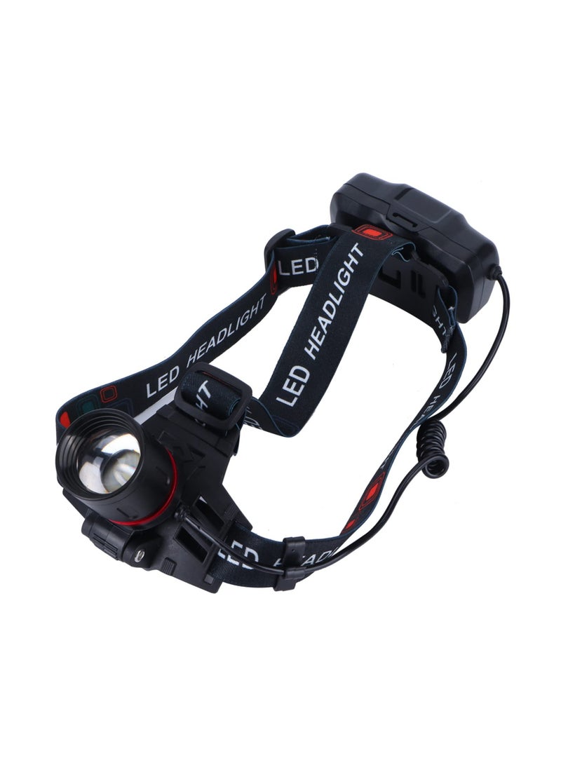 Headlamp Rechargeable, High Brightness Green Light Headlight USB Charging Waterproof Drop-proof for Hunting Fishing Hiking Cycling(Battery Included)