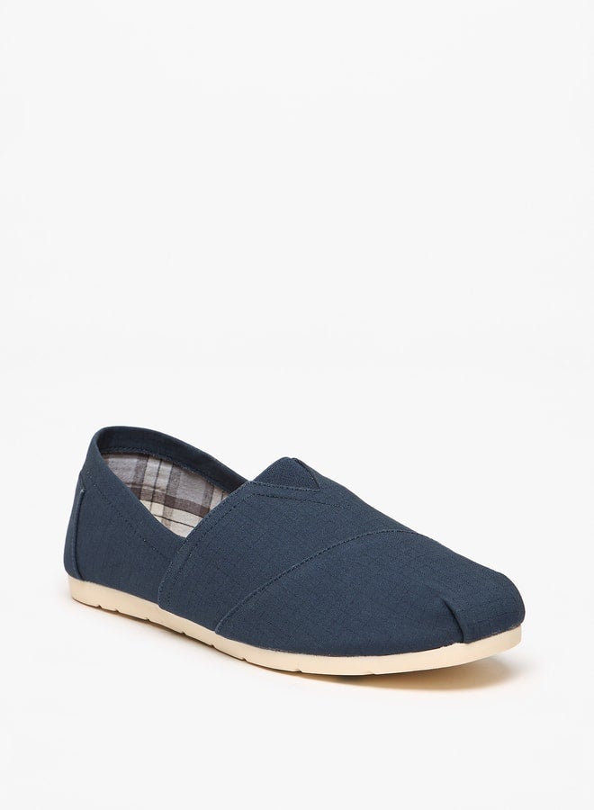 Textured Slip-On Shoes