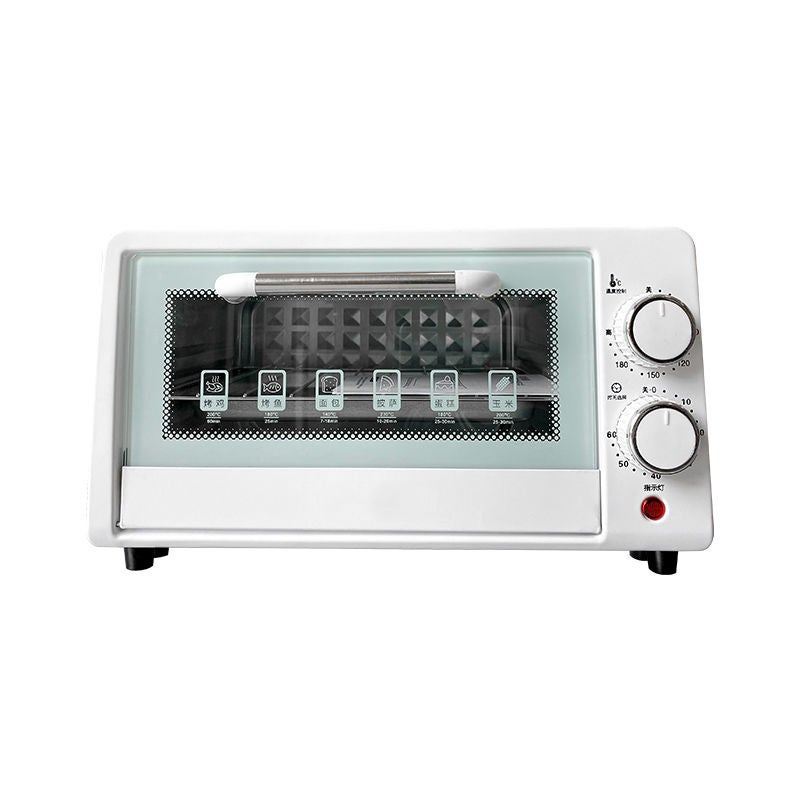 Timing Export Oven Household 12 Litres Small Oven Baking Foreign Trade Electric Oven Baking Oven European Regulations US Regulations White