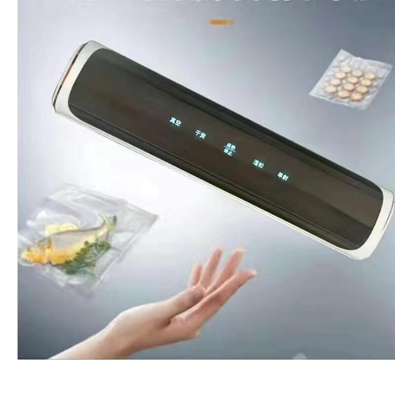 Vacuum sealing machine household kitchen food preservation automatic sealing machine full self-pumping vacuum small food sealing machine White 10 20*30 bags (no paint)