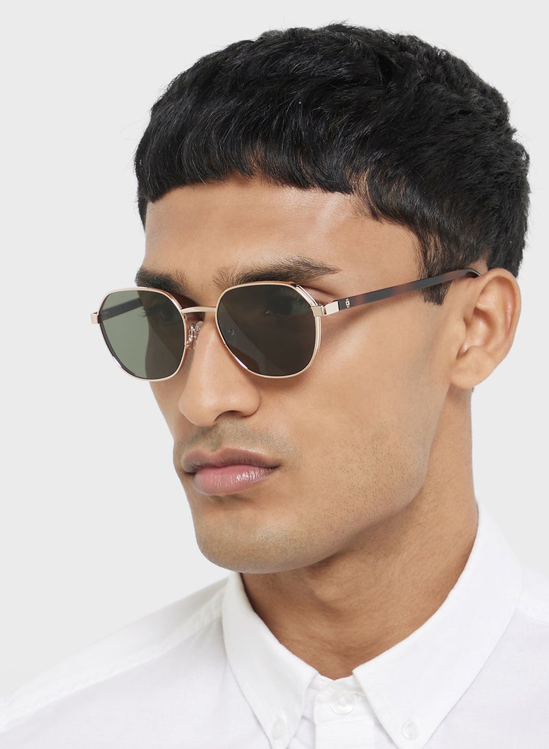 Uv Protected Round Sunglasses