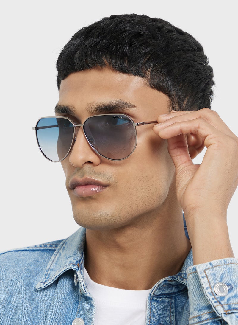 Uv Protected Aviator  Sunglasses