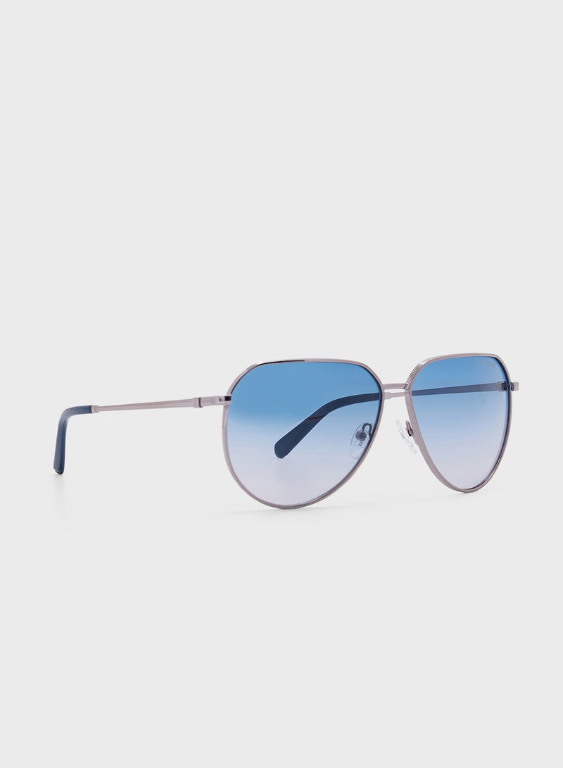 Uv Protected Aviator  Sunglasses