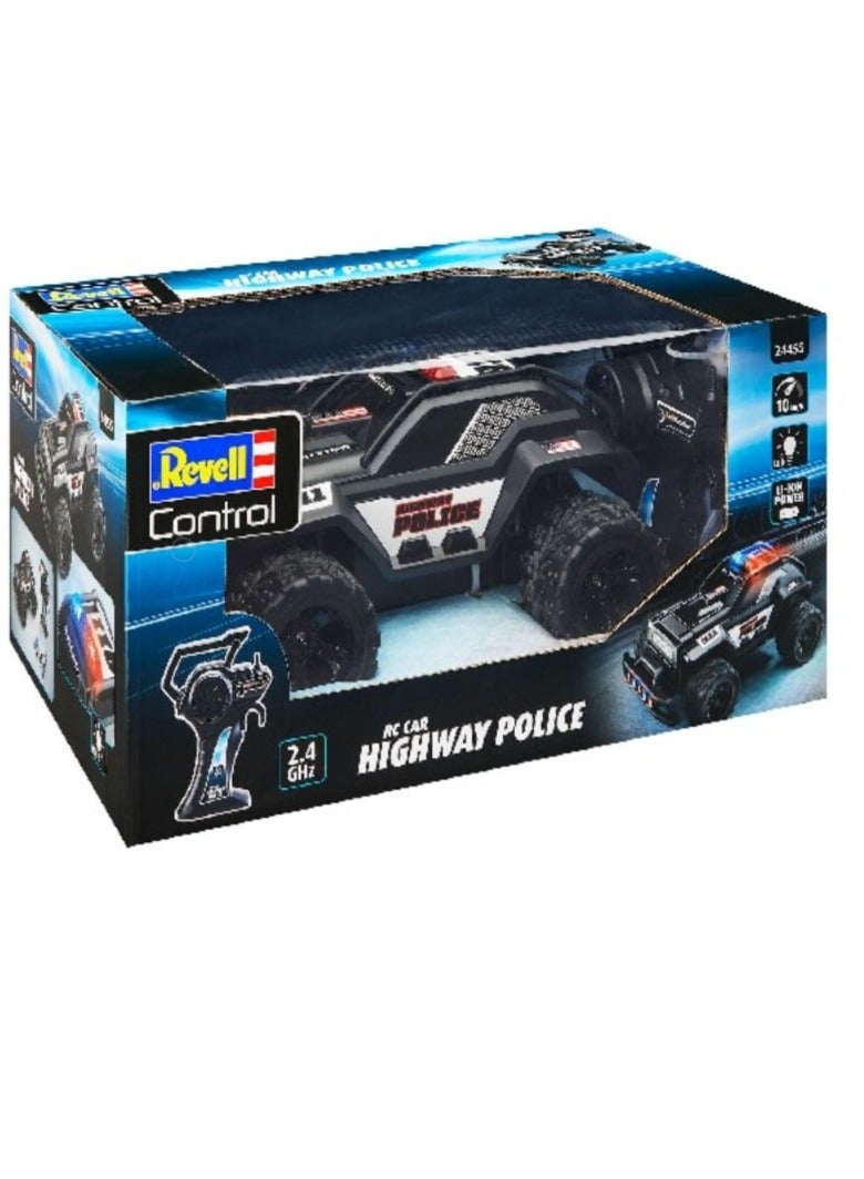 RC CAR HIGHWAY POLICE