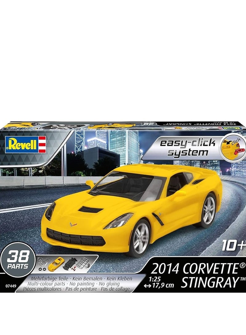 CORVETTE 2014 STINGRAY-MULTICOLOUR ASSEMBLY KIT