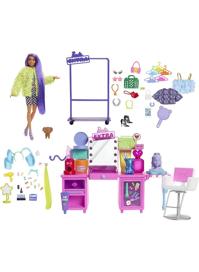 Barbie Extra Doll Playset, Gift For Kids 3 Years Old & Up Gyj70, Multi Colour