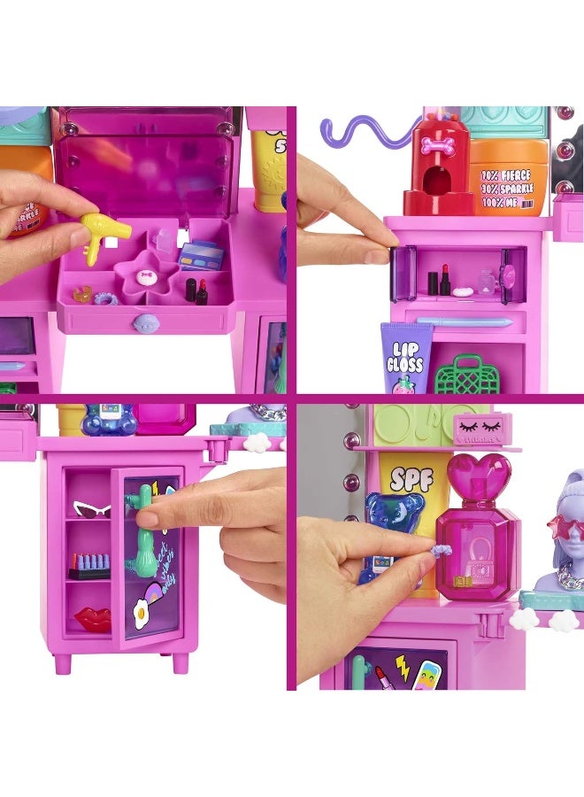 Barbie Extra Doll Playset, Gift For Kids 3 Years Old & Up Gyj70, Multi Colour