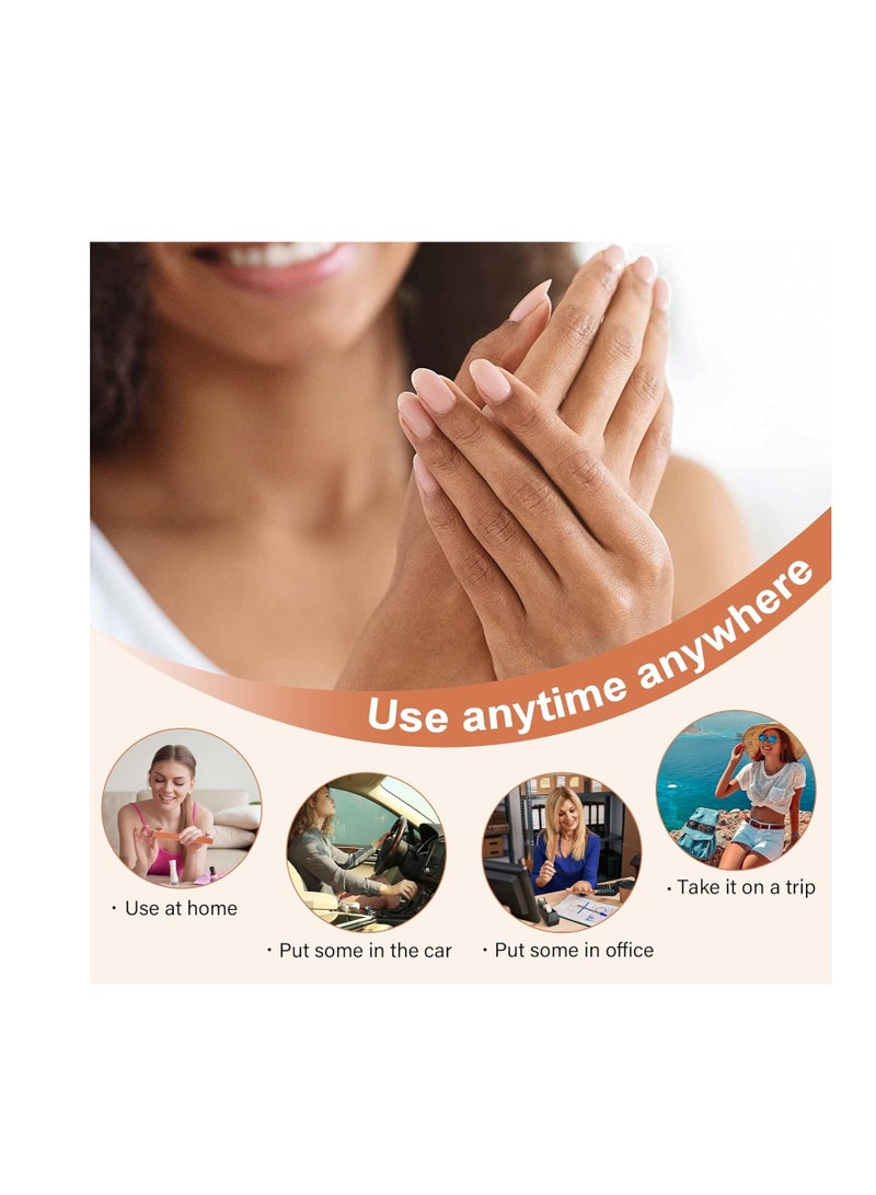 Nail File Large Emery Boards for Nails,180 Grit Nail Files for Natural Nails, Thin Emory Nail File Pack Manicure Tool for Home Use 12PCS