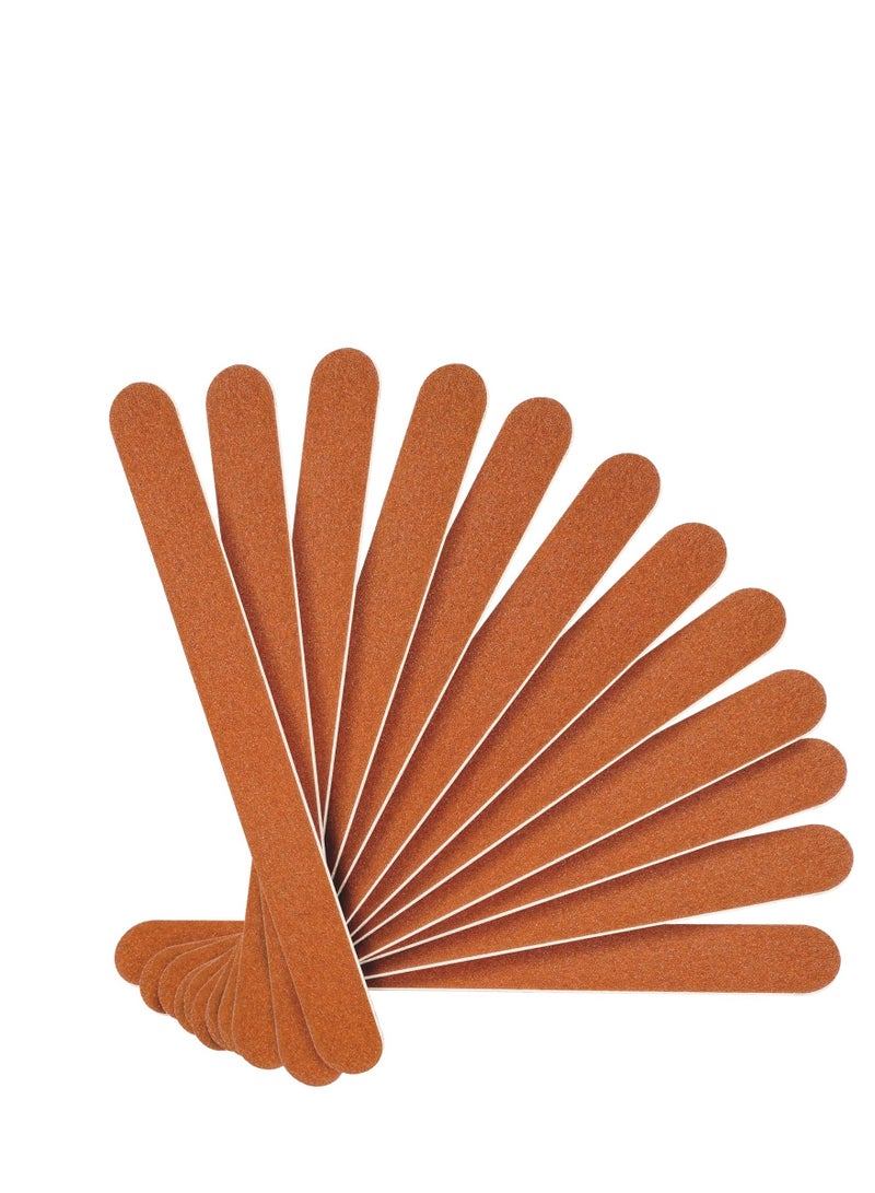 Nail File Large Emery Boards for Nails,180 Grit Nail Files for Natural Nails, Thin Emory Nail File Pack Manicure Tool for Home Use 12PCS