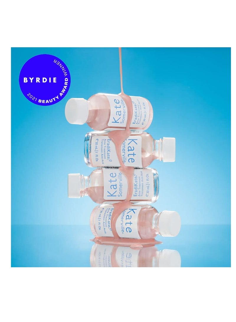 Kate Somerville EradiKate Acne Treatment - Clinically Formulated 10% Sulfur and BHA Spot Treatment – Clears Pimples, Cleans Pores and Prevents Breakouts, 1 Fl Oz