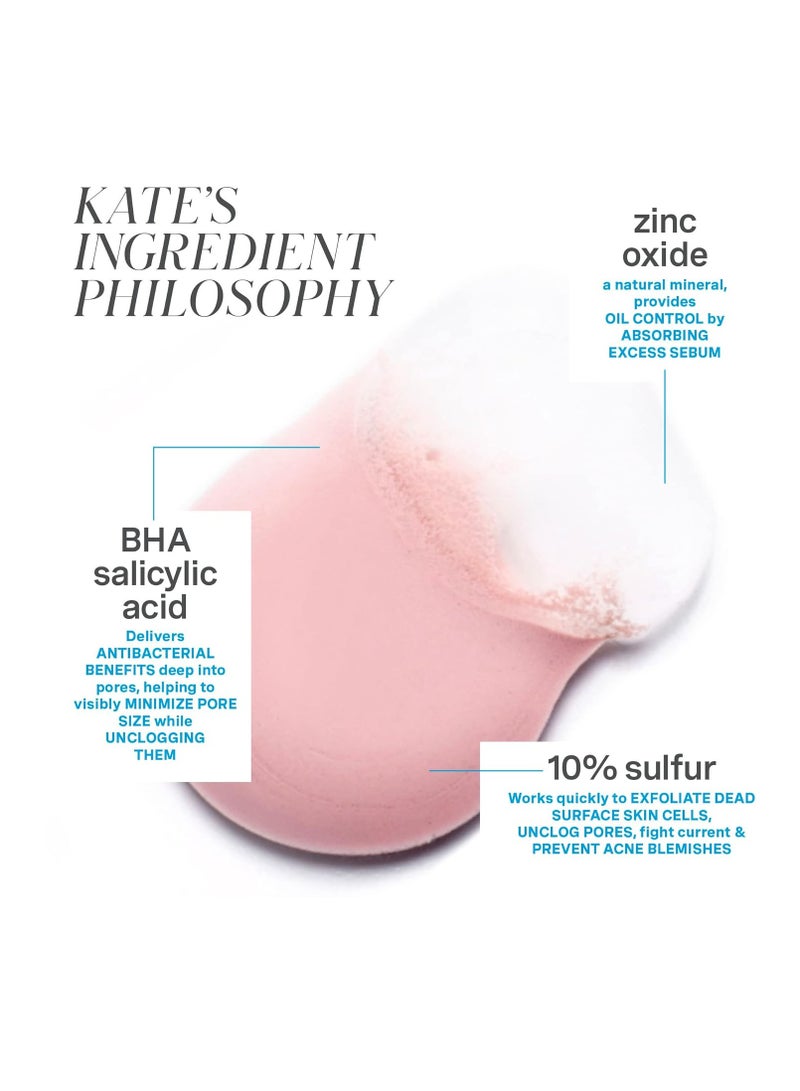 Kate Somerville EradiKate Acne Treatment - Clinically Formulated 10% Sulfur and BHA Spot Treatment – Clears Pimples, Cleans Pores and Prevents Breakouts, 1 Fl Oz