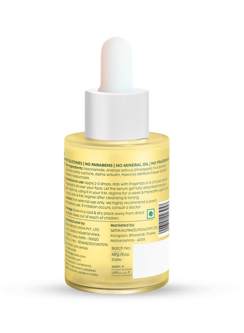 Pineapple Pigmentation Skincare Kit For Dark Spot Removal Facewash, Face Serum and Moisturizer Combo for Women And Men, Pack of 3