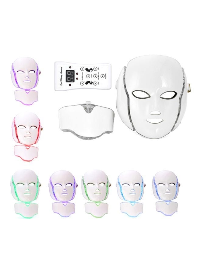 Colour Optical Whitening Face Mask With Remote Kit White/Black 230x200mm
