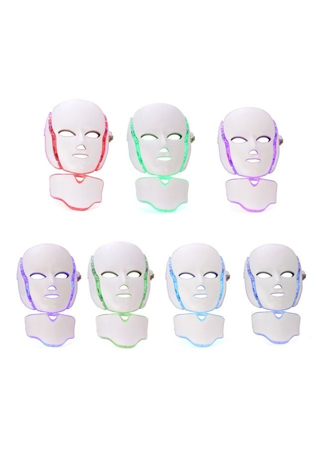 Colour Optical Whitening Face Mask With Remote Kit White/Black 230x200mm