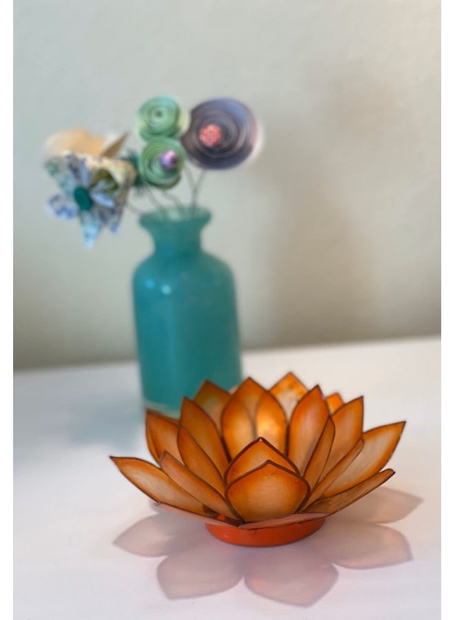 Lotus Tea Light Mango