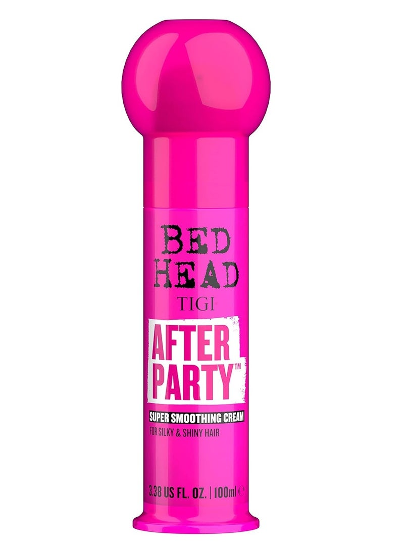 TIGI Bed Head After Party Smoothing Cream for Silky and Shiny Hair 3.38 fl oz