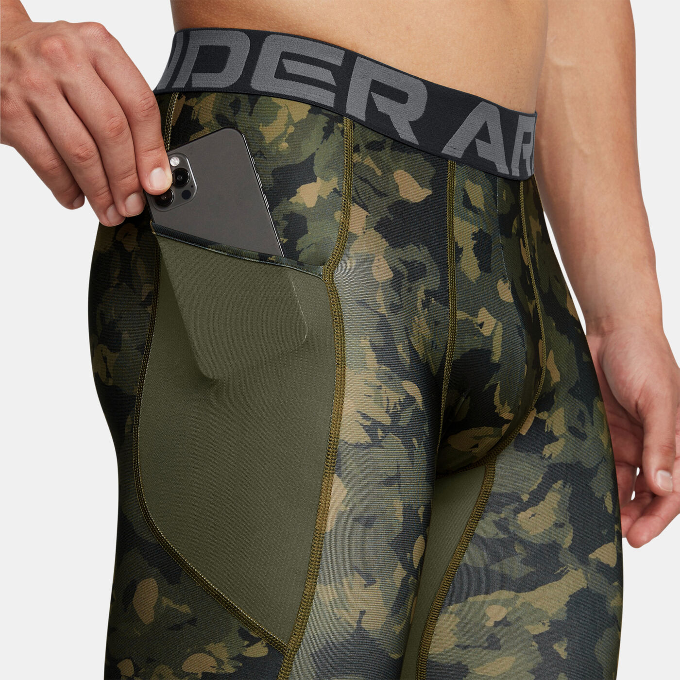 Men's HeatGear Printed Leggings