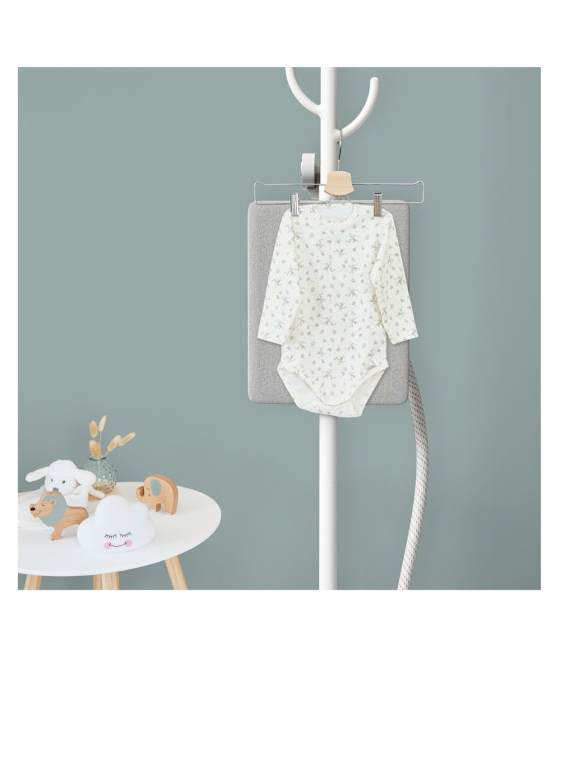 Garment Steamer|Origin Home Steamer Clothes|Minimalist to also hang your clothes|Fast 45-Second Heat-Up Time|Cont. Steam Output up to 42 g/minute|2 Years Warranty 0.42 kg 1 W IT3260G0 White